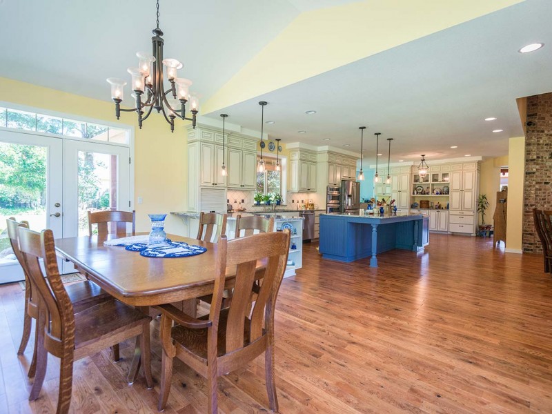 kitchen remodel reverse angle