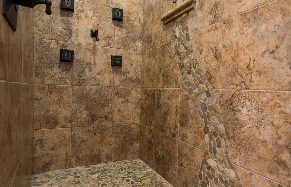 custom shower design