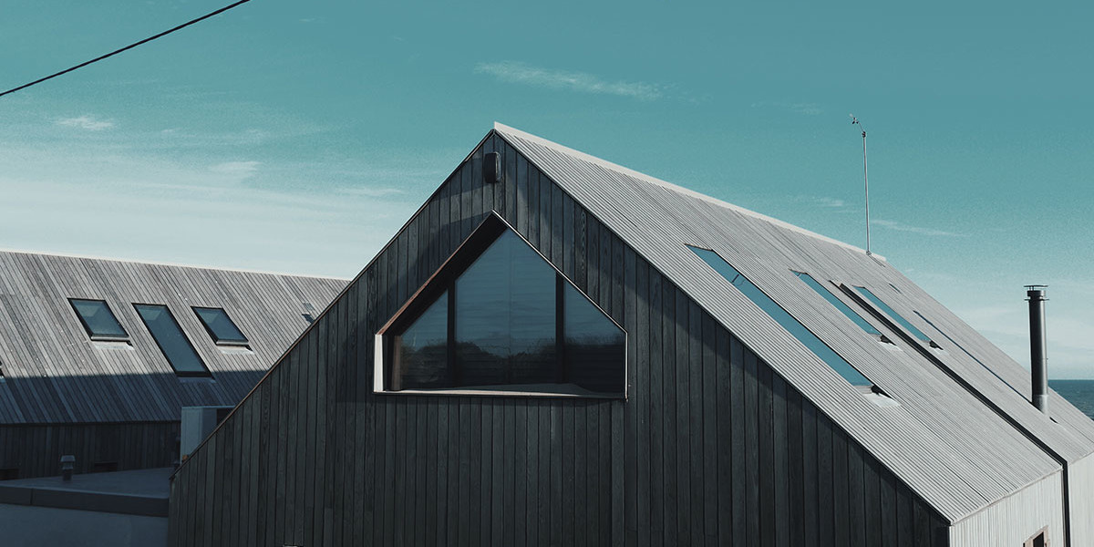 Roof of House by the Ocean