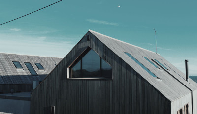 Roof of House by the Ocean